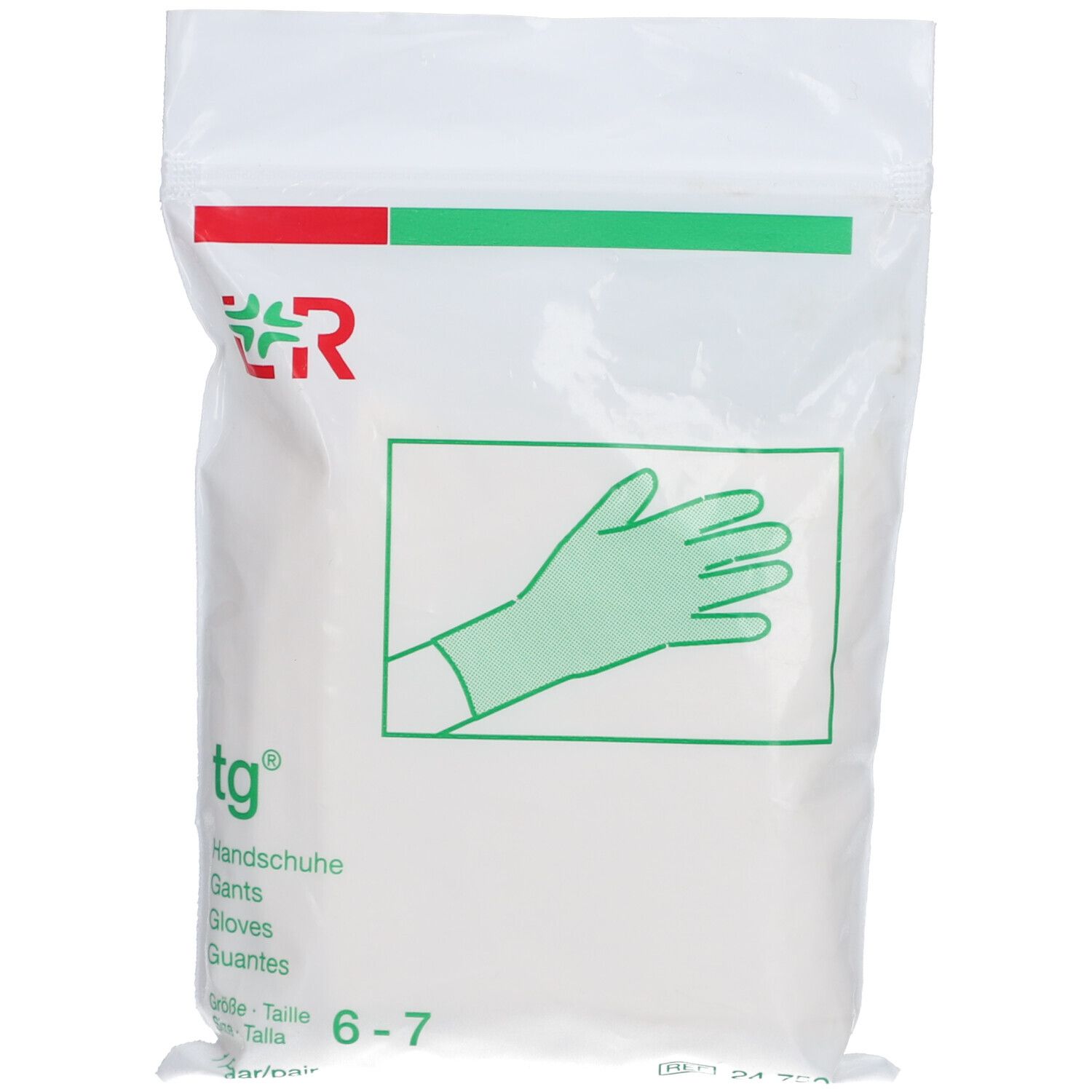 TG Handschuhe Baumwolle klein Gr.6-7 2 St