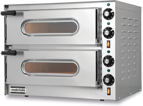Resto Italia Small G2  Elektrischer Pizzaofen - Doppelkammer