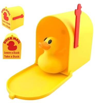Lush Living Finds Interactive Duck Exchange Magnetic Stickers For Fridge, Locker Doors Decor Interactive Duck Exchange Magnetic Stickers For Fridge, Locker Doors Decor