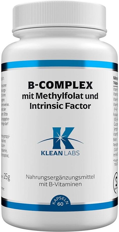 Klean Labs B-Complex Kapseln