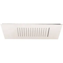 KLUDI-ASANA 600 x 300 mm Kopfbrause Regen & Wasserfall Mattweiß 6945053-00