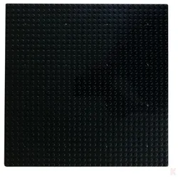 Klemos KL-20010 Klemmbaustein Grundplatte 32x32 Schwarz (25cmx25cm)
