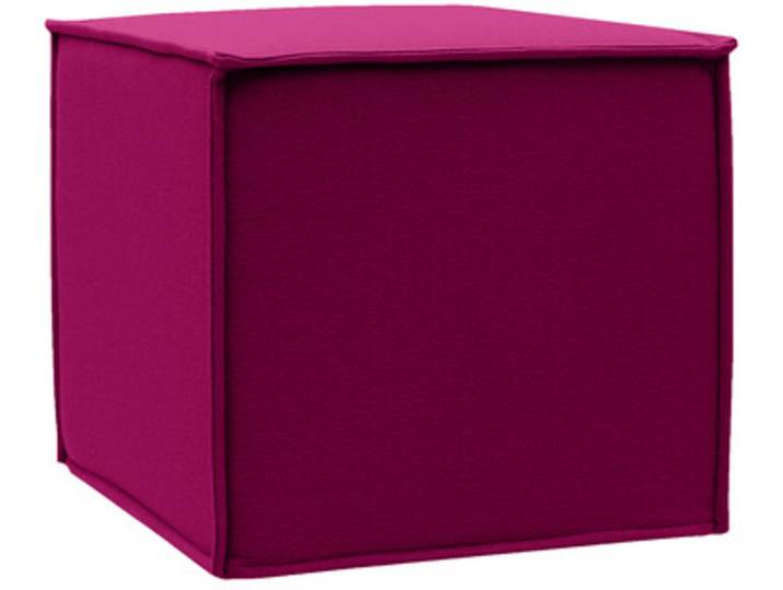 Softline Hocker Space Filz violett, 45x41x45 cm