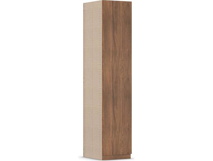 Kleiderschrank RAUCH ANBAUELEMENT für vorhandene Schränke WELTNEUHEIT TYNDA by rauch-ONE , nussbaum, B:46cm H:212cm T:54cm, Holzwerkstoff, Schränke, Kleiderschrank, PATENTIERTES SCHNELLMONTAGESYSTEM Soft-Close-Funktion MADE IN GERMANY