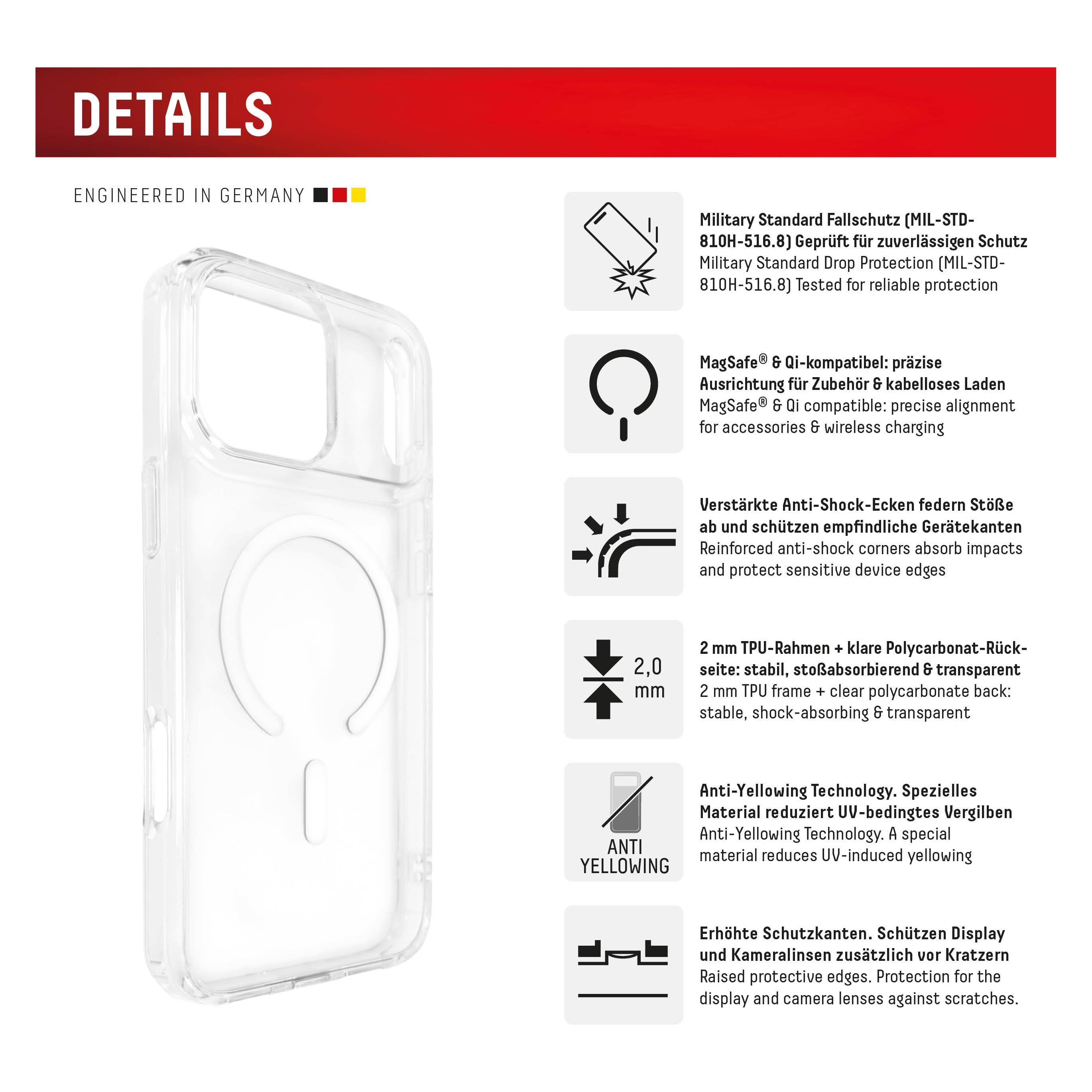 Displex Real Glas (1 Stk., Apple iPhone 17 Pro Max, Apple iPhone 18 Pro Max) (02331)
