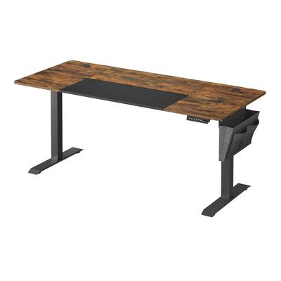 Helloshop26 - Elektrisch verstellbarer Steh-Sitz-Schreibtisch 70 x 160 cm höhenverstellbarer Tisch mit Memory-Funktion 4 12_0004551