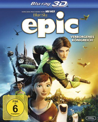 Chris Wedge - Epic - Verborgenes Königreich [Blu-ray 3D]+[Blu-ray 2D]+DVD - Preis vom 07.10.2026 11:45:10 h