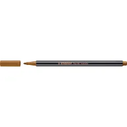 STABILO Filzstift Braun 1.0 mm
