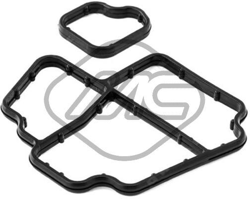 Metalcaucho Dichtungssatz, Ölkühler 39570 Motorseitig Für Vw