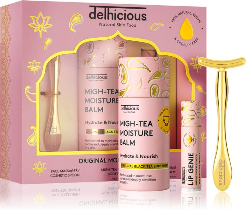 delhicious MOISTURE MAGIC coffret cadeau corps et visage