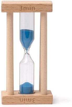 Sablier personnalisé en bois de 3 minutes Tempo beige TAILLE UNIQUE ADULTE