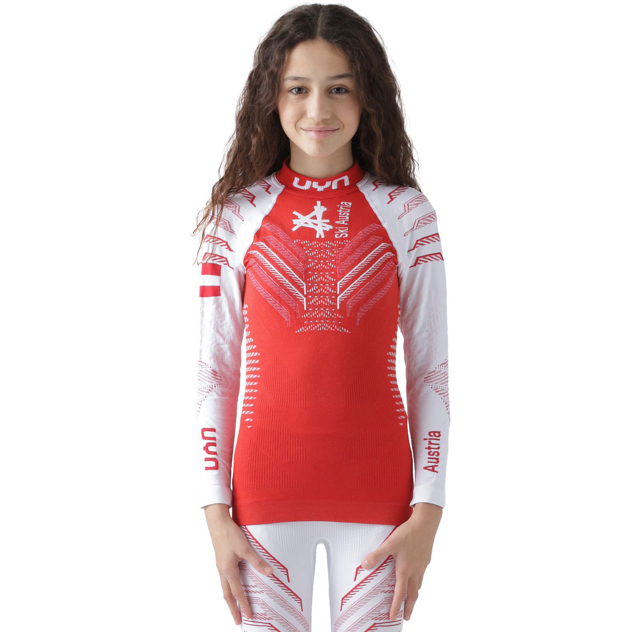 UYN Kinder NATYON 3.0 Stehkragen Shirt AUSTRIA - 12 / 13