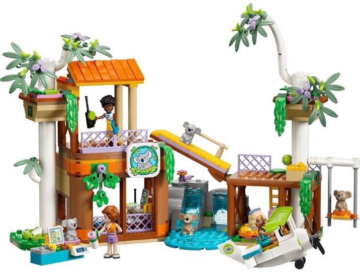 LEGO® Friends 42701 Koala-Gehege mit Pflegestation Spielbausteine, (Set, 521 St., Set)