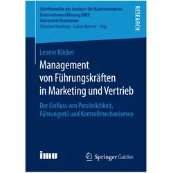 Management von Führungskräften in Marketing und Vertrieb, Fachbücher von Leonie Röcker