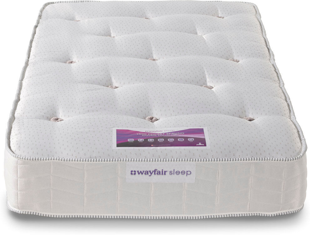 White Noise Pocket Sprung 1500 Mattress Small Single (2'6)