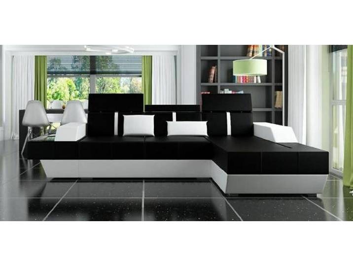 Xlmoebel Ecksofa Maßgeschneidertes Ledersofa mit USB-Anschluss für maximalen Komfort, Ecksofa, Hergestellt in Europa