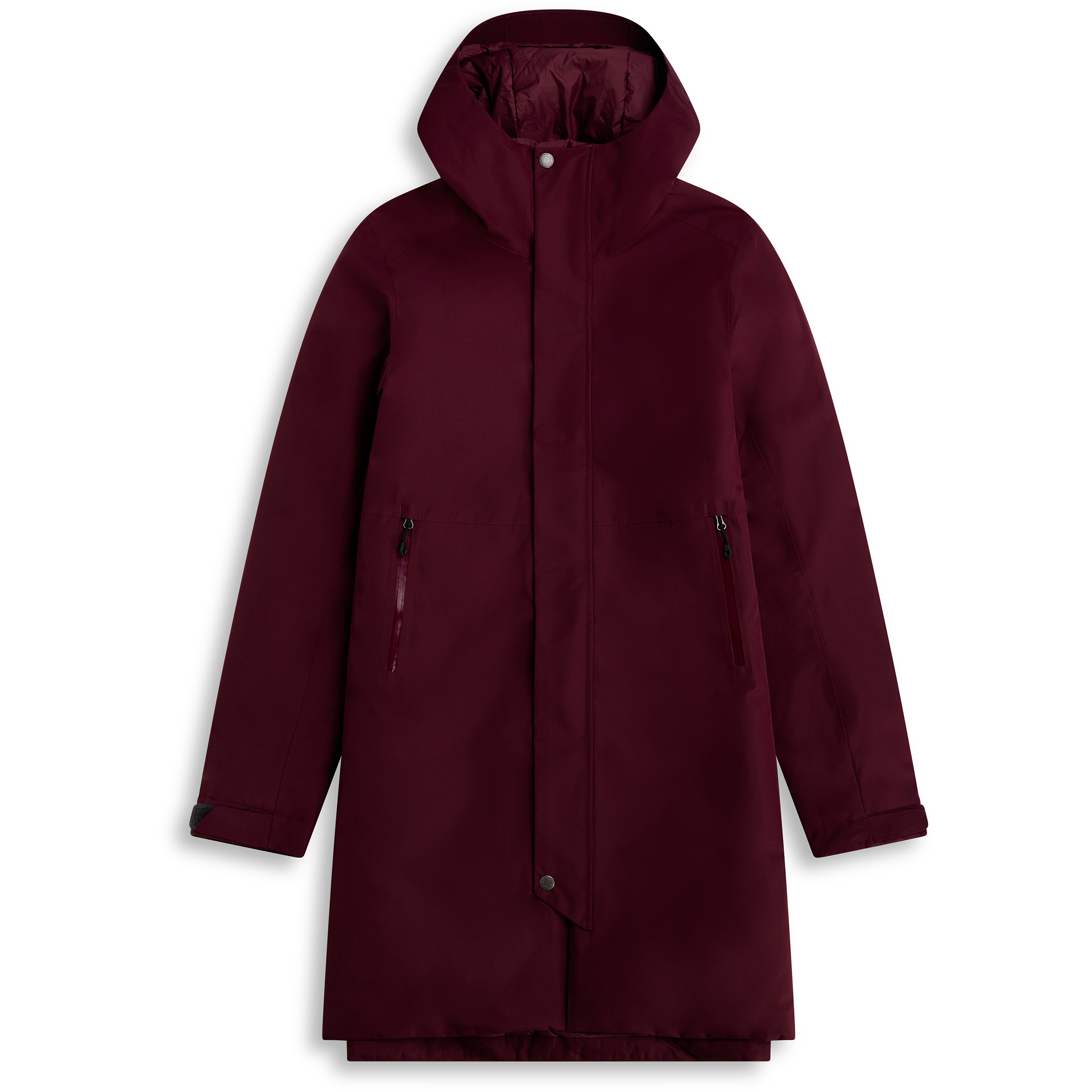 Bergans Urban Insulated Shell Mantel Damen Winterjacke rot Größe XS Lifestyle Elastisch Wasserabweisend
