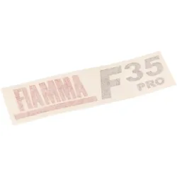 Fiamma Aufkleber für Markise F35pro - Farbe Deep Black Fiamma Ersatzteilnummer 98673-168
