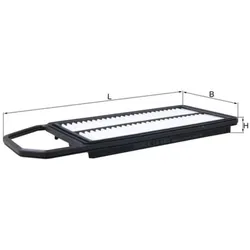 Luftfilter MAHLE LX 4481