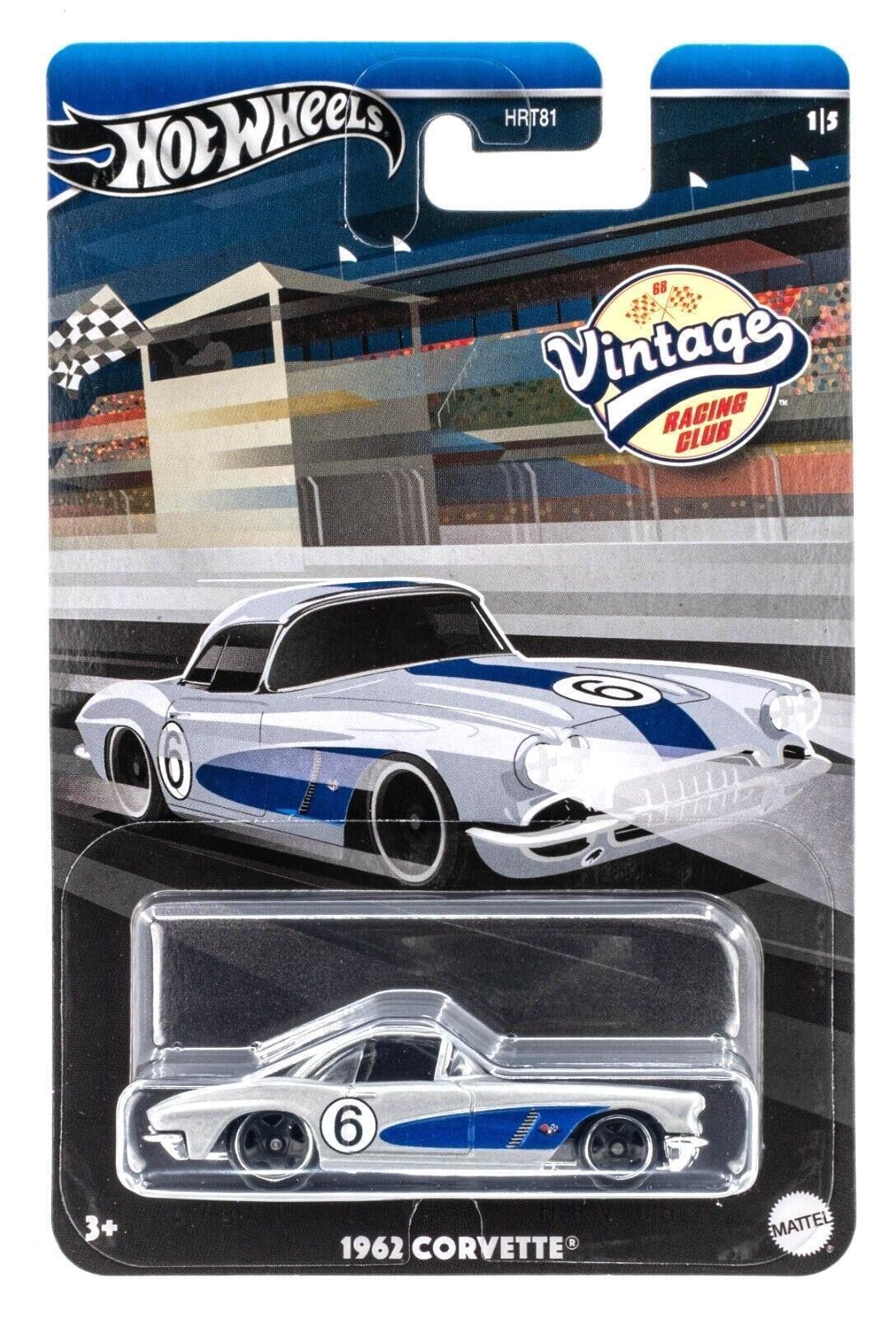 Hot Wheels HRV06 Raceauto Blauw Zilver
