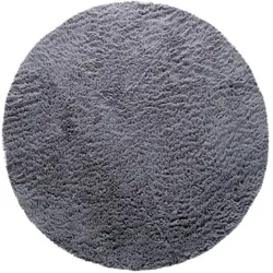 TT Home, Teppich, Teppich Wohnzimmer Hochflor Langflor Weich Soft Modernes Einfarbiges Design (160 cm)