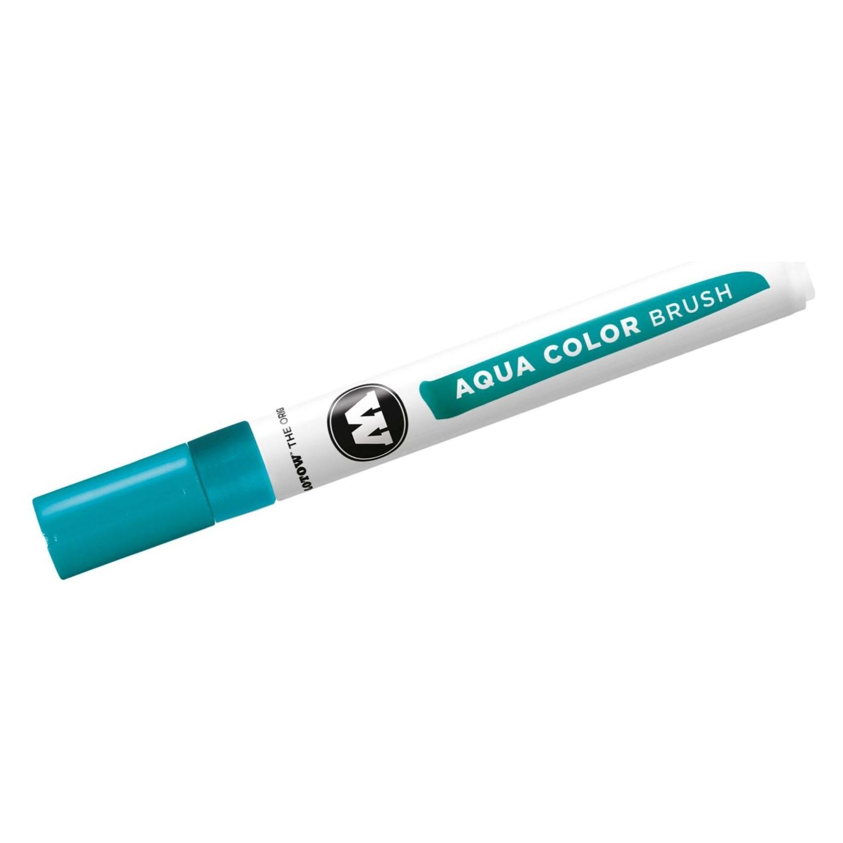 Molotow Aquarellstift Color Brush Aqua 1-2mm türkisblau (1x) (MO727213)