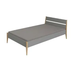 PAIDI Jugendbett  Sten , grau , Maße (cm): B: 96,9 H: 79,6