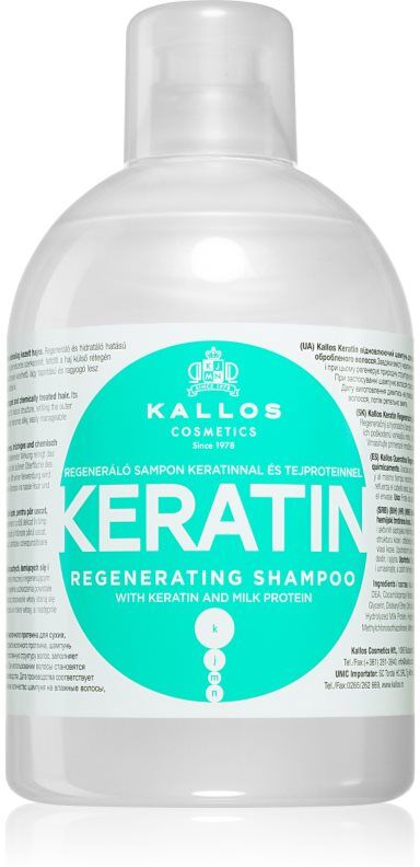 Kallos KJMN Professional Keratin Shampoo mit Keratin 1000 ml