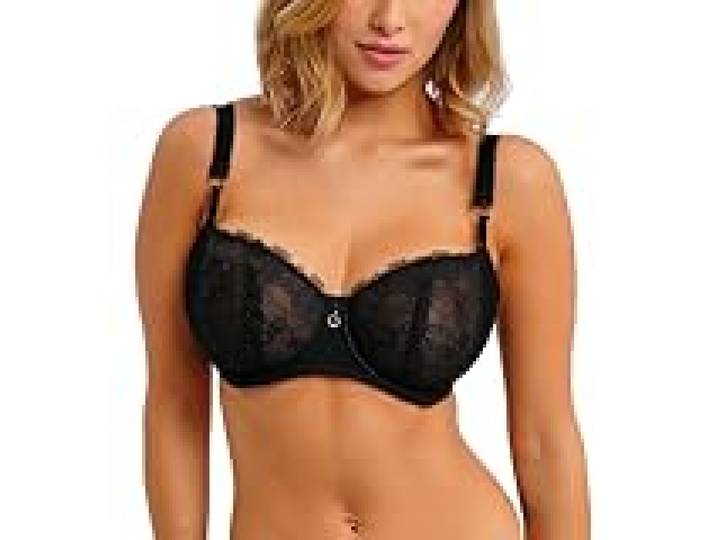 Freya Soutien-gorge balconnet à armatures Fascinate pour femme, noir, 34FF