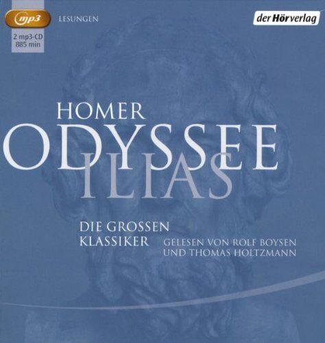 Homer - Odyssee Ilias: Die großen Klassiker mp3 - Preis vom 05.10.2026 03:47:11 h
