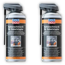 2x Schmiermittel LIQUI MOLY 20946 Kettenschmieröl für Gabelstapler 400 ml