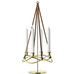 Georg Jensen, Kerzenständer, SEASON Aufsatz für Kerzenhalter mit auflage