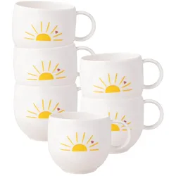 Villeroy & Boch, Tasse, With Love Henkelbecher Hello Sunshine (290 ml, 6x)