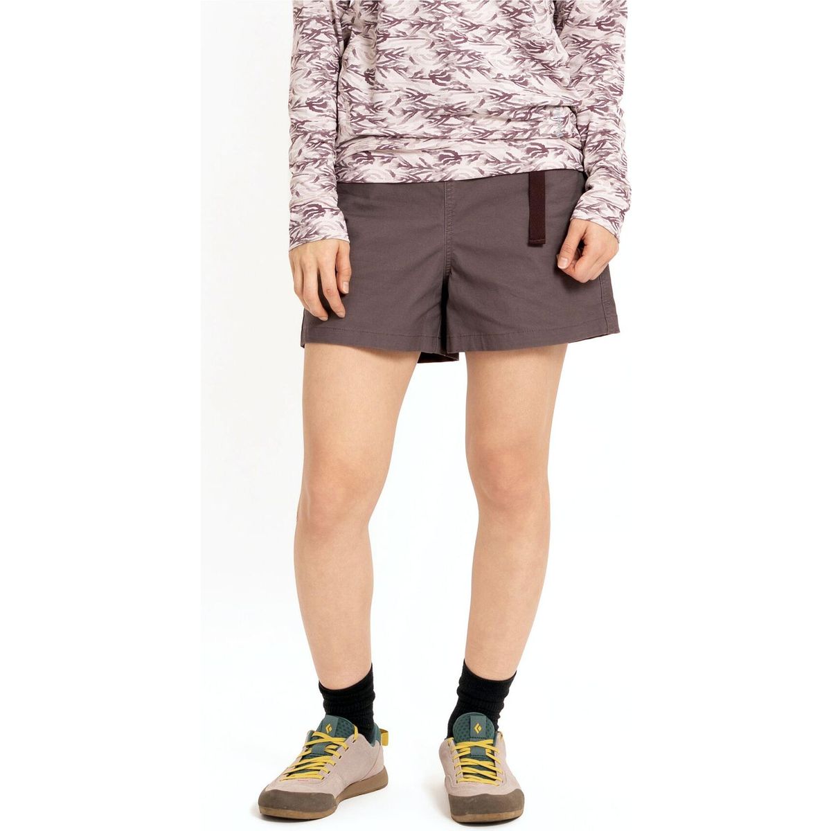 Black Diamond W Ethos Shorts dark mauve (6048) XSM AP7501576048XSM1