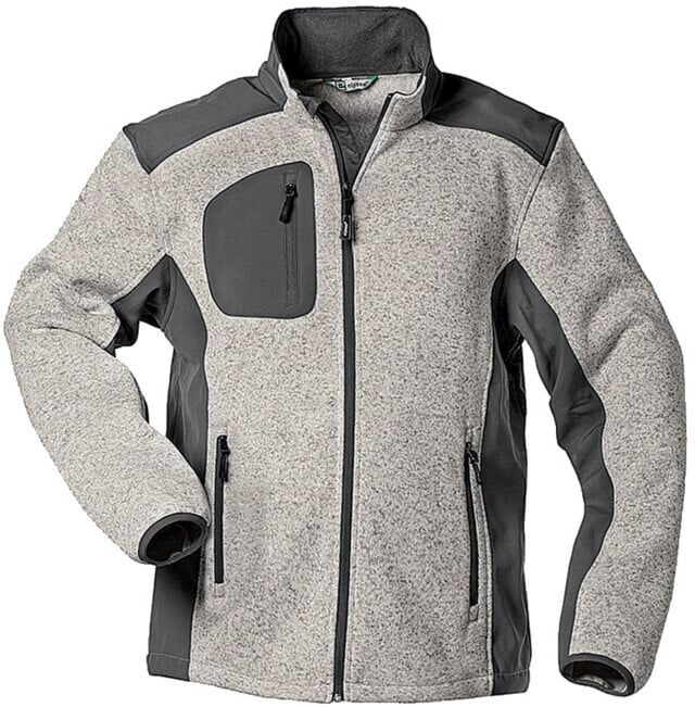 Elysee Cardigan Linz, T. XL, gris clair/gris