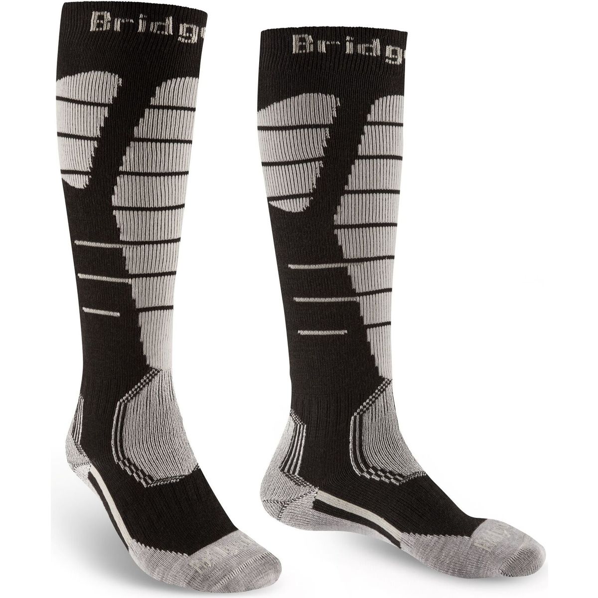 Bridgedale Ski Easy On black/grey (816) S 710374-816-S