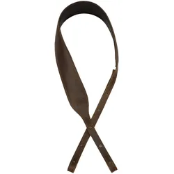 Fender Paramount Banjo Leather Strap, Brown - Gurt Zupfinstrument