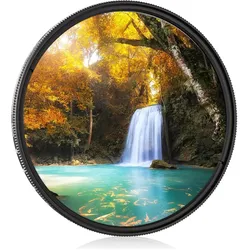 K&F Concept Filter Slim 62 MM KV32 (62 mm, ND- / Graufilter), Objektivfilter
