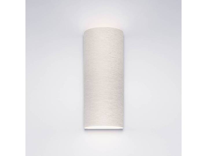 Serien Lighting Designer Wandlampe Club, dimmbar, alu / grau / zink, für Wohn- / Esszimmer, Textil / Stoff / Seide, Design, Wandleuchte, Wandlampe Innen