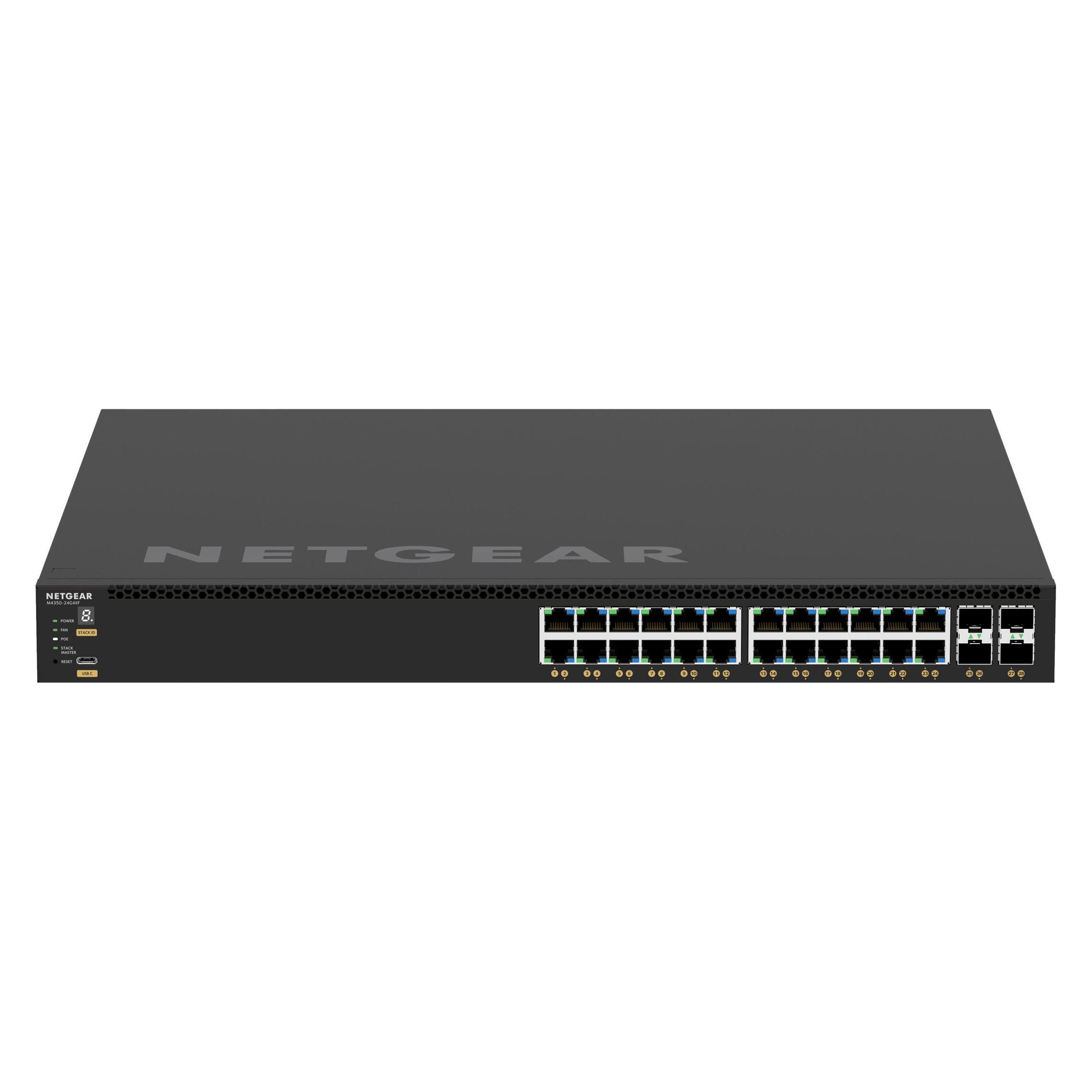Netgear 28PT M4350-24G4XF Managed Switch (28 Ports) (GSM4328-100NES)
