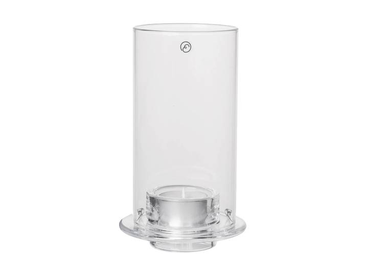 ERNST Ernst photophore pour bougie chauffe-plat Verre, Ø9x15 cm