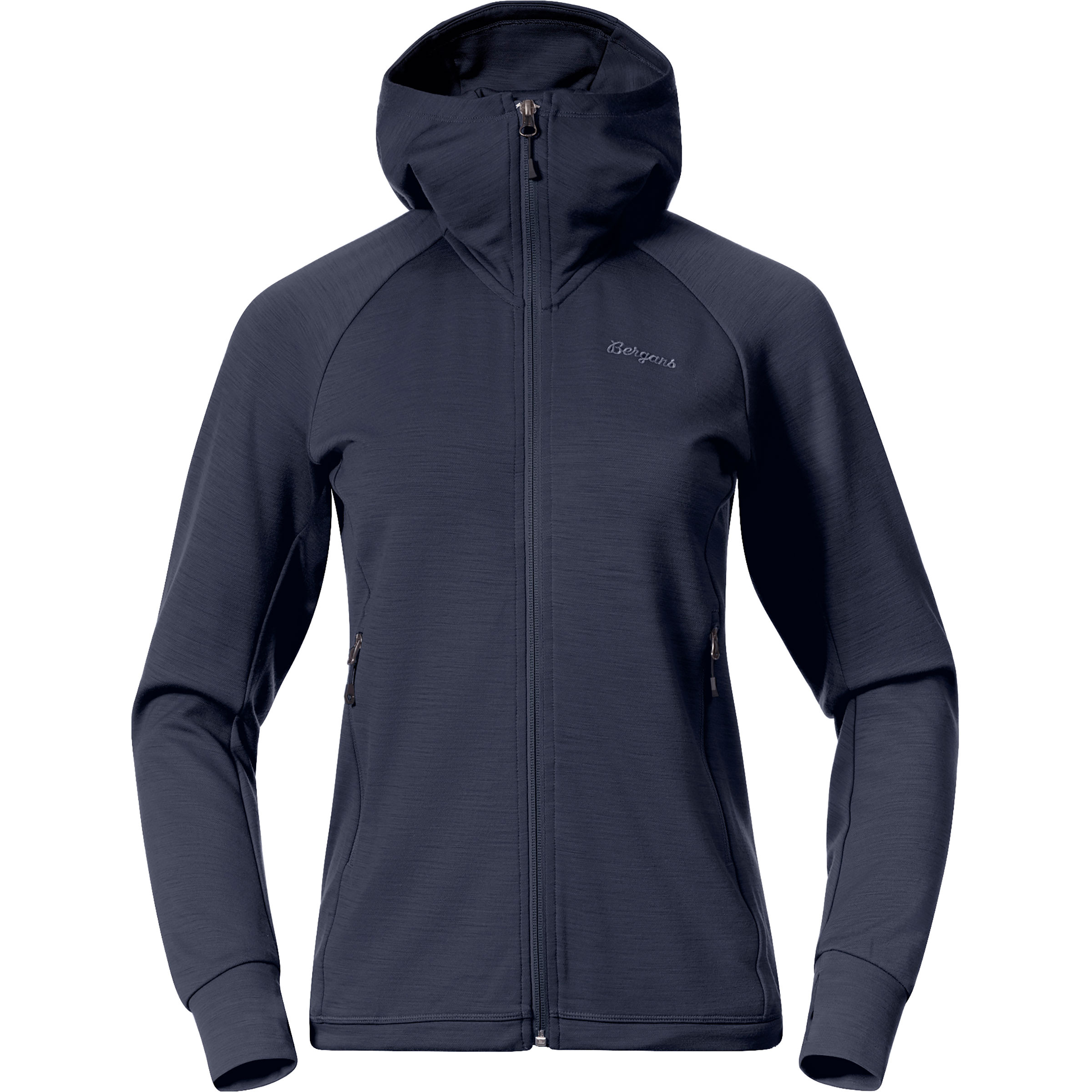 Bergans Rabot Merino Tech Damen Wanderjacke blau Größe XS Trekking Elastisch Merinowolle