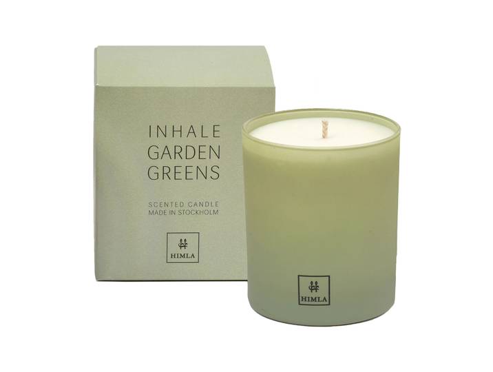 Himla Bougie parfumée Inhale 230 g Verts de jardin