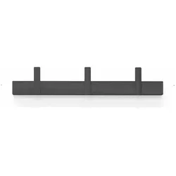 Authentics, Kleiderhaken + Wandgarderobe, Line Up S Schwarz
