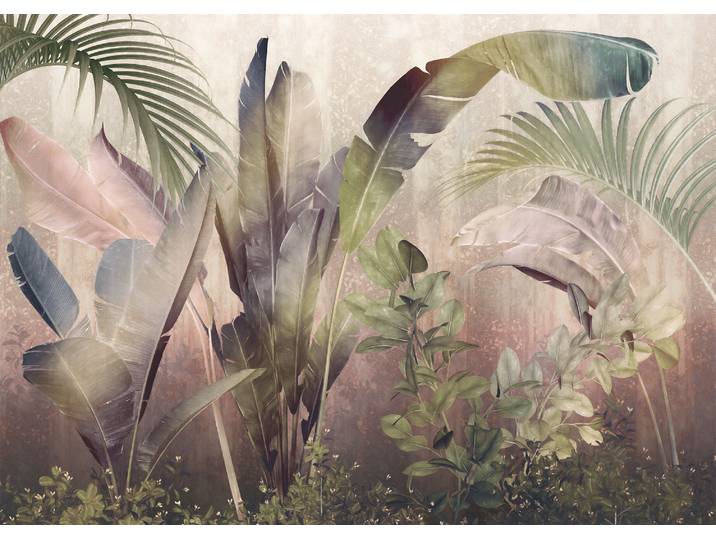 Vliestapete KOMAR Digitaldruck Vlies - Rainforest Mist - Größe 350 x 250 cm , bunt, B:350m L:250m, Vlies, Tapeten, Vliestapete, Wohnzimmer, Schlafzimmer
