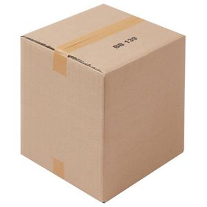 BB-Verpackungen Faltkartons 2-wellig, 15 Stück, braun, Innenmaße 300 x 300 x 200-300mm
