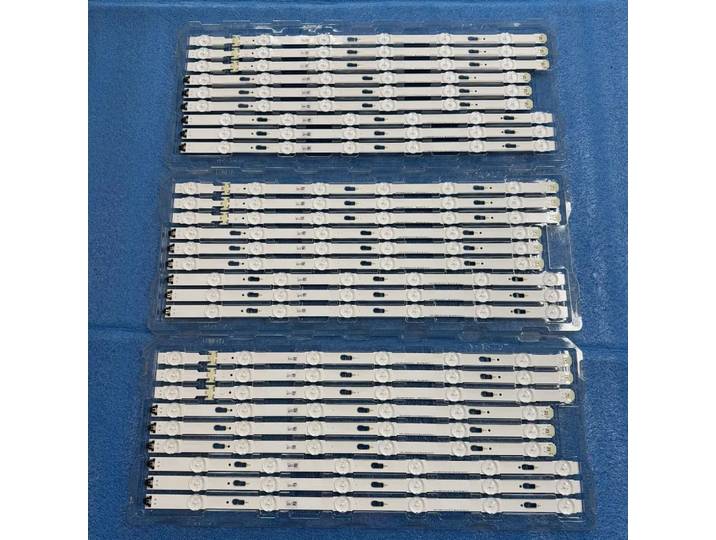 Bande de rétro-éclairage LED pour Samsung UE75JU6450U UE75MU6120W UE75JU7500T UE75MU6179U UE75MU6175U UE75MU6172U UE75MU6170U UE75MU6125U