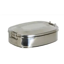 Edelstahl 'Proviantdose' klein 0,45 L