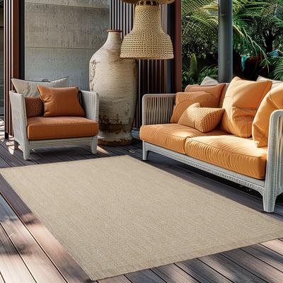 Outdoorteppich AYYILDIZ TEPPICHE "GIZA 1410, auch als Läufer und Rund", beige, B:80cm H:3mm L:150cm, Polypropylen, Teppiche, Outdoorteppich, Läufer, In- und Outdoor, Wetterfest, Wasserabweisend, robust