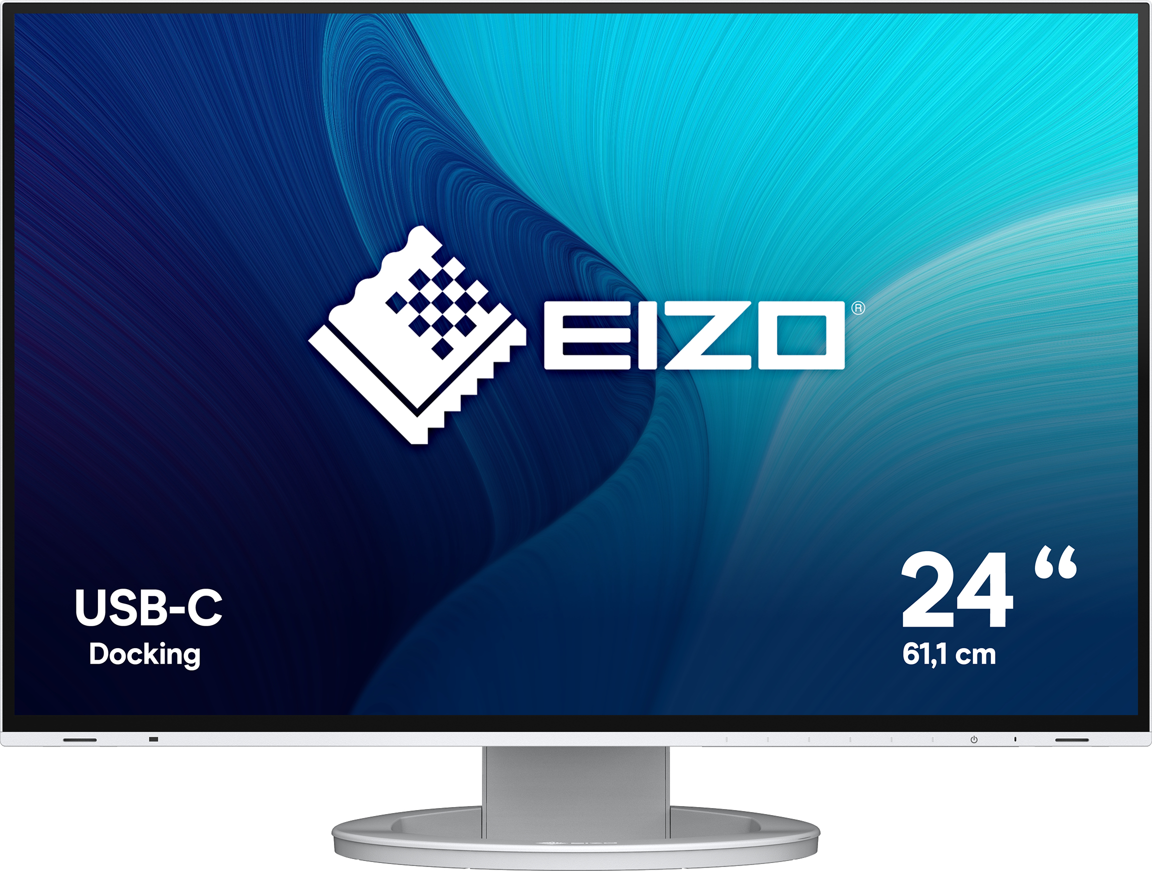 EIZO FlexScan EV2485-WT, 61,2 cm (24.1"), 1920 x 1200 Pixel, WUXGA, LCD, 5 ms, Weiß